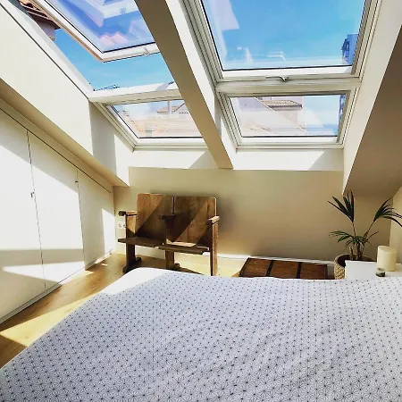 Atico Marques Vistas Al Mar - Garaje Opcional * Gijón