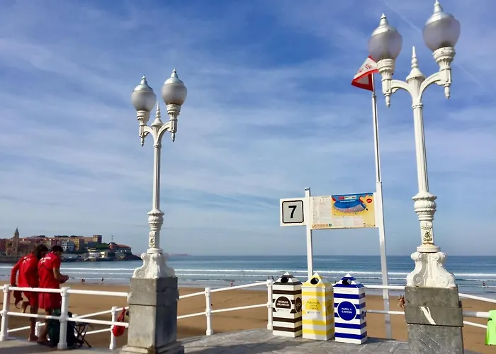 Atico Marques Vistas Al Mar - Garaje Opcional * Gijón