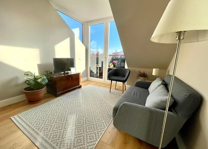 Atico Marques Vistas Al Mar - Garaje Opcional Gijón