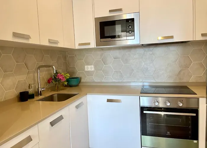 Atico Marques Vistas Al Mar - Garaje Opcional Appartement Gijón