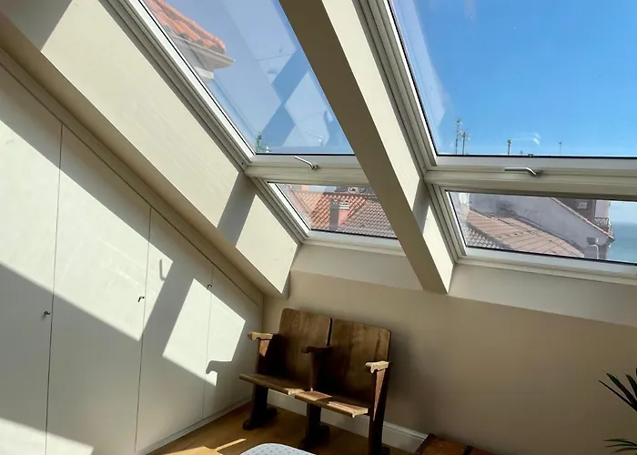 Atico Marques Vistas Al Mar - Garaje Opcional Gijón